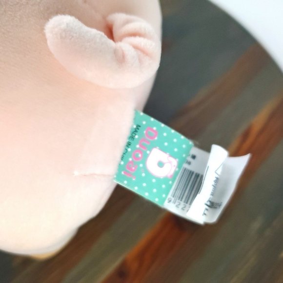 RARE Duoai Plush HAPPY PIG So Soft and Cute ✨🐷 8.5 " - Picture 5 of 6